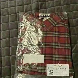 Goodthreads Men's Slim-Fit Long-Sleeve Stretch Oxford